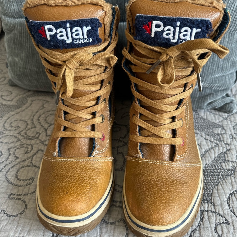 Pajar Kids Tan Winter Boots